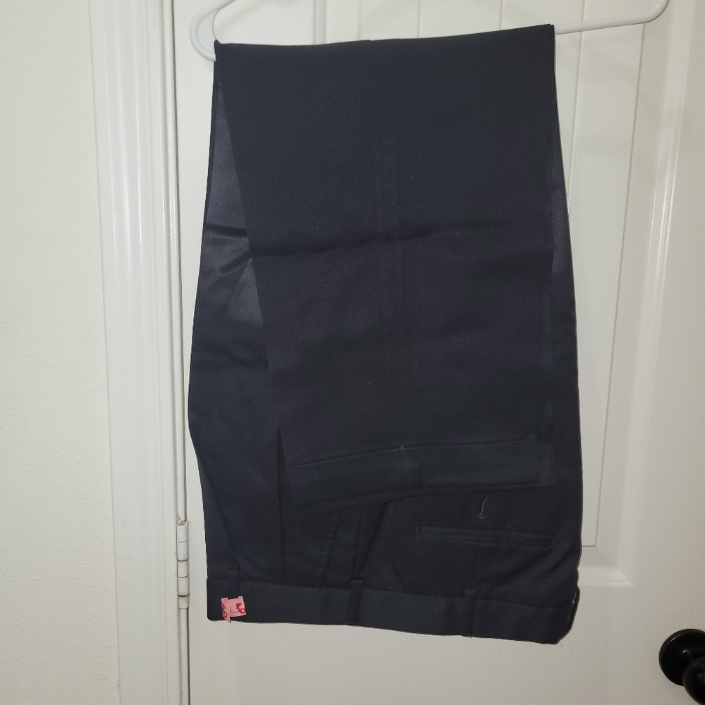 Men's Dark Navy Slacks